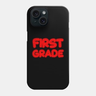 1st grade teacher first day of school Phone Case