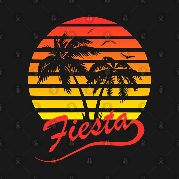 Fiesta Tropical Sunset by Nerd_art