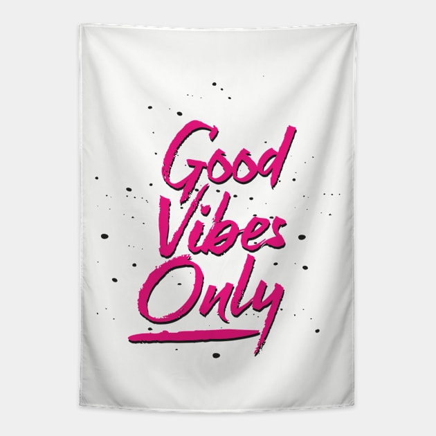 Good vibes only Tapestry by Tiago Augusto