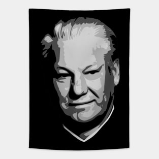 Boris Yeltsin Black and White Tapestry