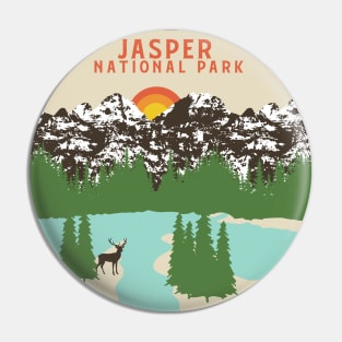 Jasper National Park Alberta Canada Pin