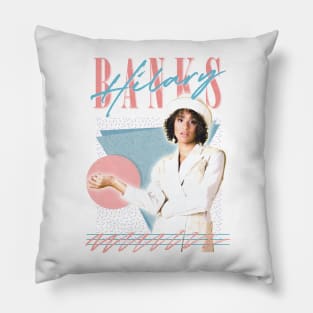 Hilary Banks - 90s Style Fan Design Pillow