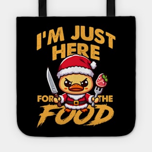 I'm just here for the food Tote