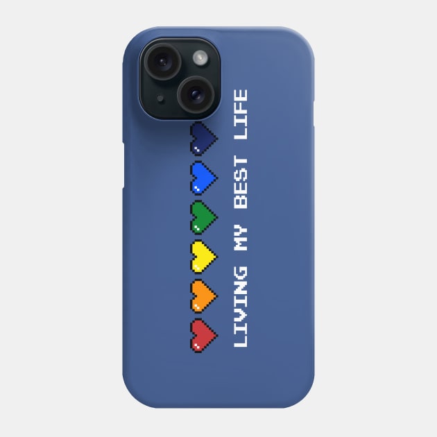 Living My Best Life Phone Case by fishbiscuit