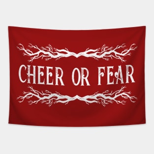 Cheer Or Fear Belsnickel Office Christmas Tapestry