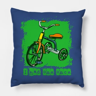 Child bike, child tricycle, Pillow