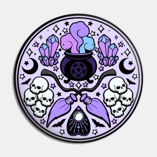 Gothic Witch Pin