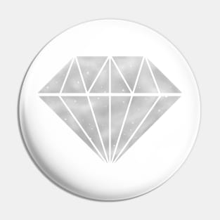 Monochrome Diamond Pin