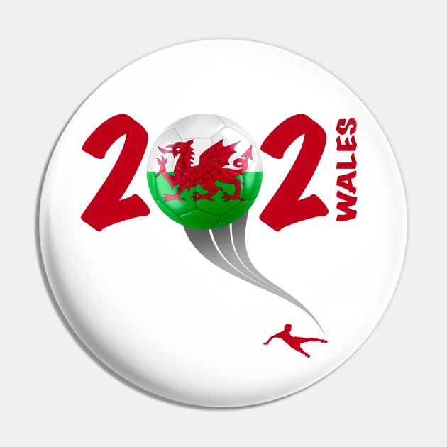 Wales Euro Soccer 2021 Pin by DesignOfNations