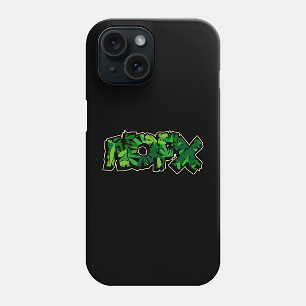 NOFX X Weed Best Phone Case by skull yellow