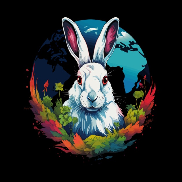 Arctic Hare Earth Day by JH Mart