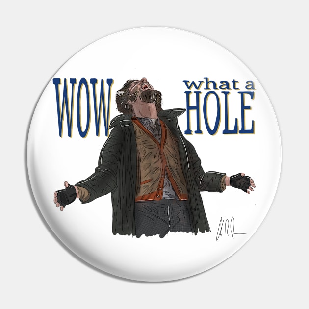 Home Alone 2: Marv Falls in a Hole Pin by 51Deesigns