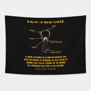 Detectorists What Is A Ring Pull..? by Eye Voodoo Tapestry