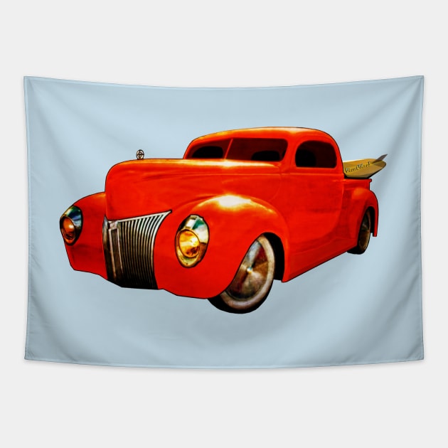 40 Ford Surf Pickup Tapestry by vivachas