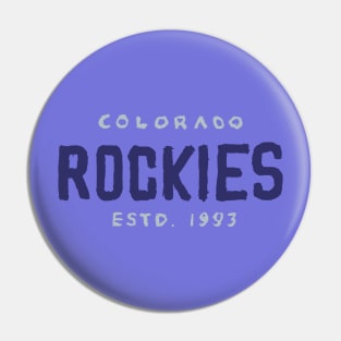 Colorado Rockieeees 02 Pin