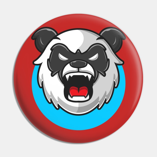 Angry Panda Cartoon Vector Icon Illustration (2) Pin by Catalyst Labs