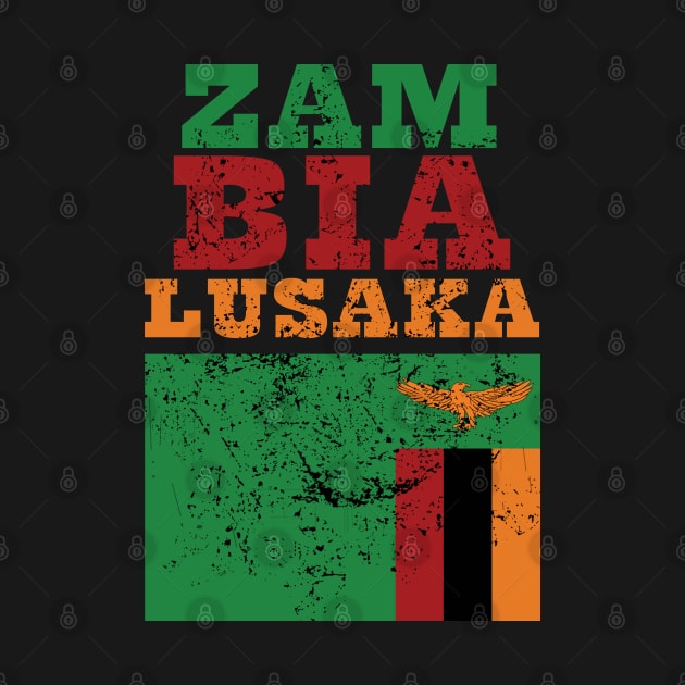 Flag of Zambia by KewaleeTee