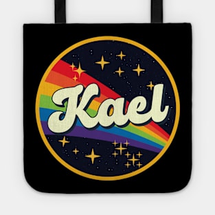 Kael // Rainbow In Space Vintage Style Tote