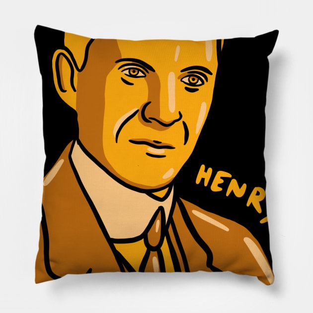 Henry Ford Pillow by isstgeschichte