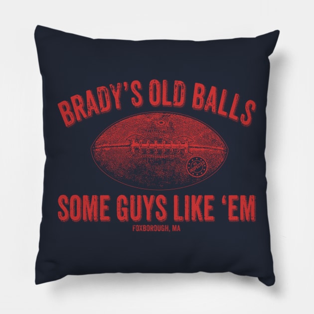 Brady's Old Balls Pillow by AngryMongoAff