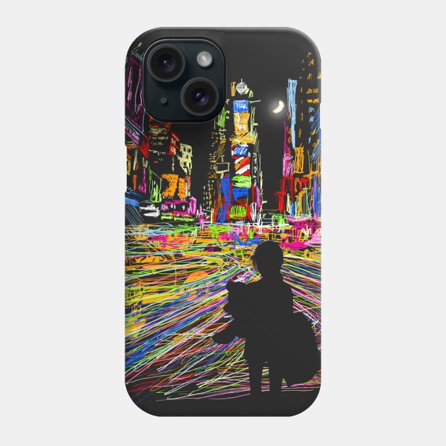 The City that Never Sleeps Phone Case by kookylove