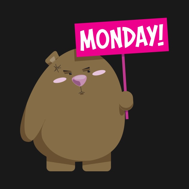 Bears hate monday by Sercho