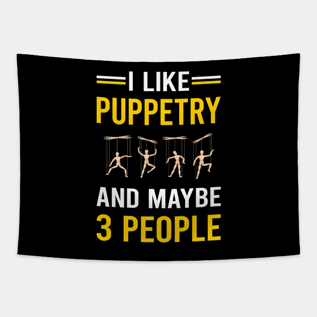 3 People Puppetry Puppet Puppets Tapestry by Good Day