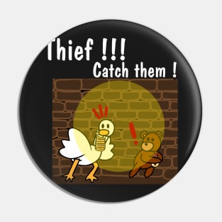 cute thief Pin