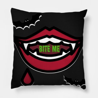 Bite me Pillow