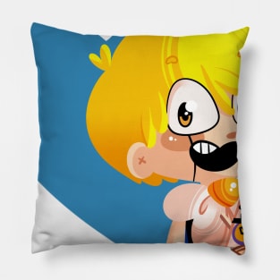 Zatch and Vulcan Pillow