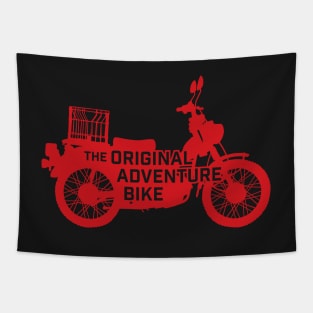 The Original Adventure Bike (Red) Tapestry