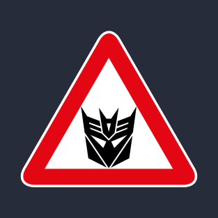 Decepticons - Warning Sign T-Shirt