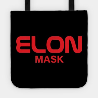 Elon Mask - Nasa worm logo Tote