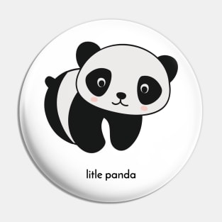 litle panda Pin