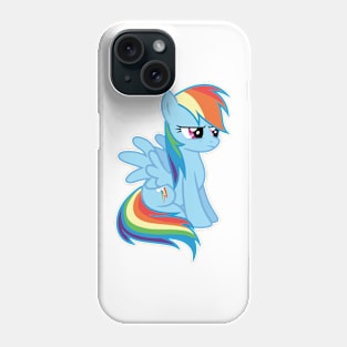 Rainbow Dash sitting Phone Case