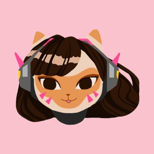 Overwatch Cats Dva T-Shirt