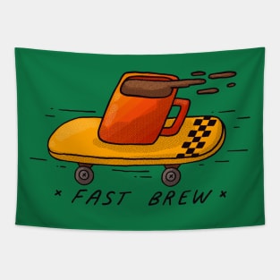 Fast Brew Tapestry