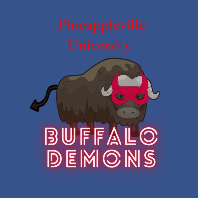 Buffalo Demons Mascot by Pineapple Pizza Podcast