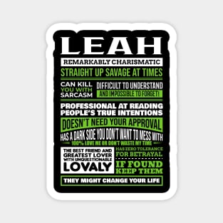 Leah Magnet