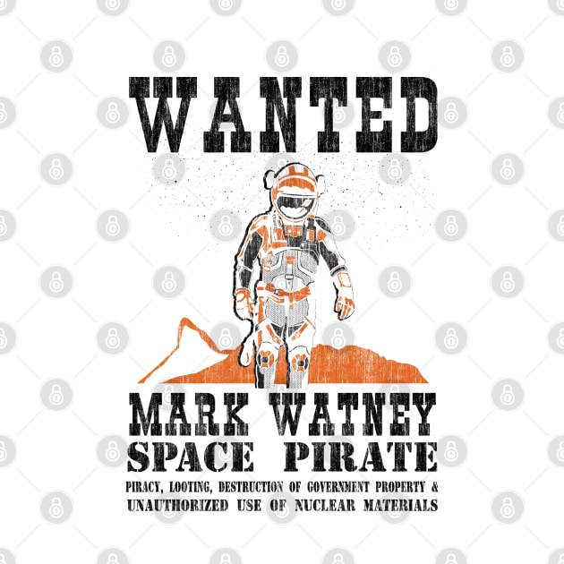 Mark Watney - Space Pirate by KsuAnn