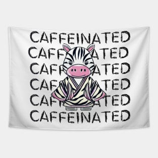 Caffeinated Zebra Tapestry