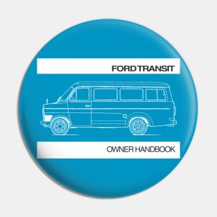 FORD TRANSIT - owners handbook Pin