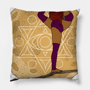 Namaste Witches Pillow