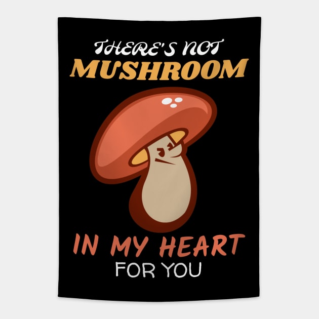 funny fungus pun! mushroom hunter, mycology Tapestry by Johan13
