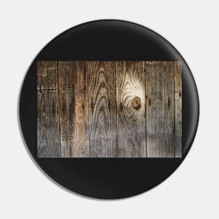 Dark Wood Pattern Pin