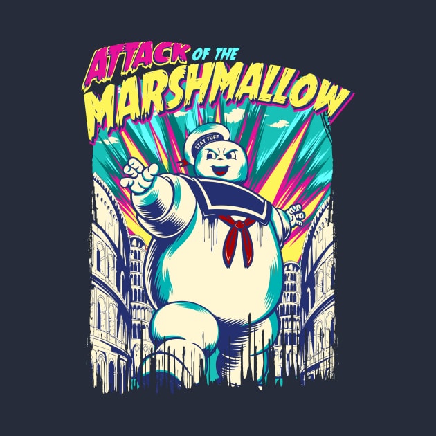 Attack Of The Marshmallow by Cosmo Gazoo