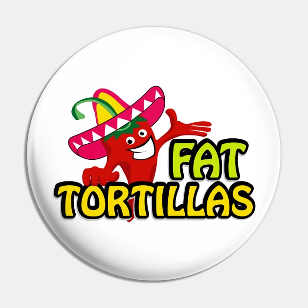 Funny Cartoon Fat Tortillas Pin by Toogoo