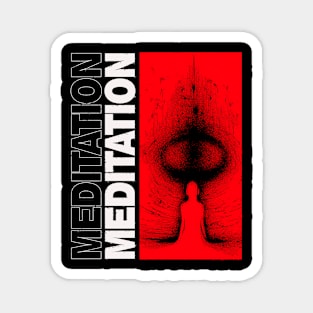 Meditation urban Magnet