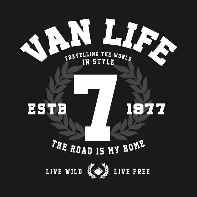 Van Life - Van Dweller by Tshirt Samurai