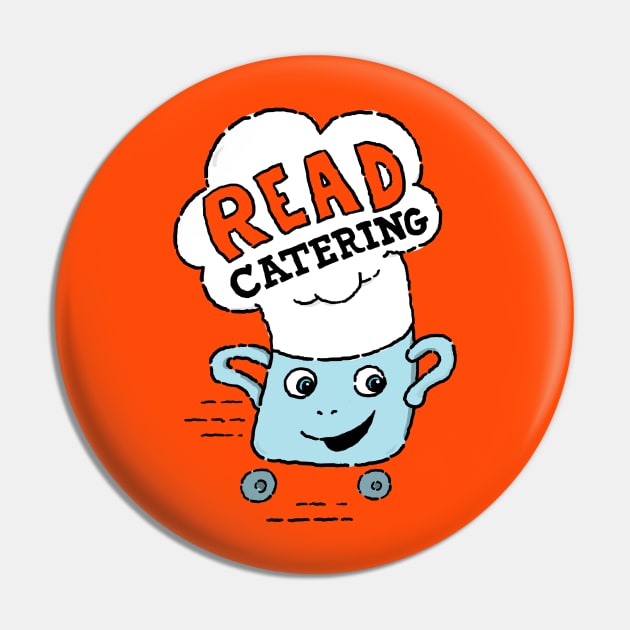 Read Catering • Logo Pin by tolonbrown